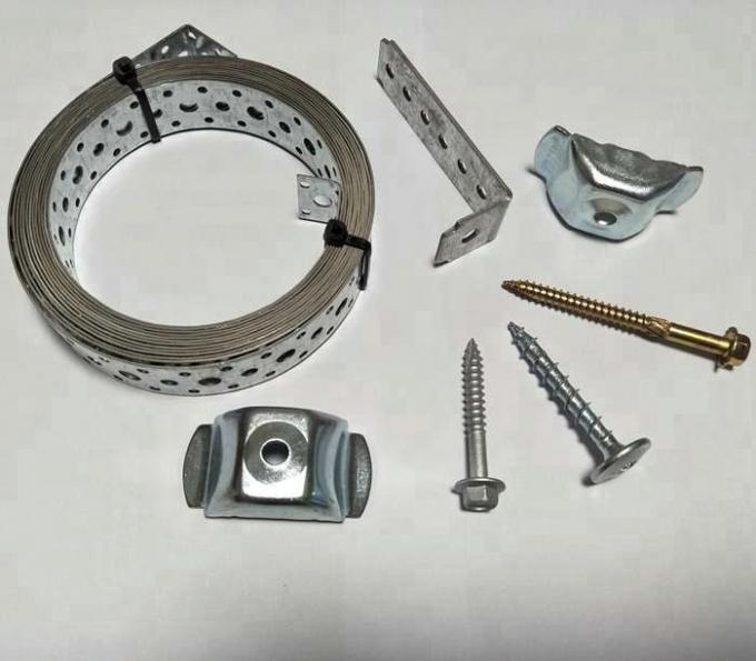 Galvanized Punched Strapping Roll – Metal Strap Tie for Wood Frame Bracing, Building Connectors & Construction Hardware 2