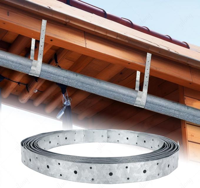 Multipurpose Galvanized Steel Roll Strap â Roof, Wall, Ceiling & Floor Brace Tie 0