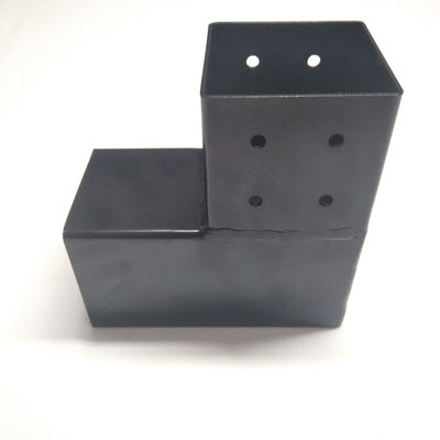 Projet extérieur DIY Supports d'angle droit surélevés à 3 voies pour pergola