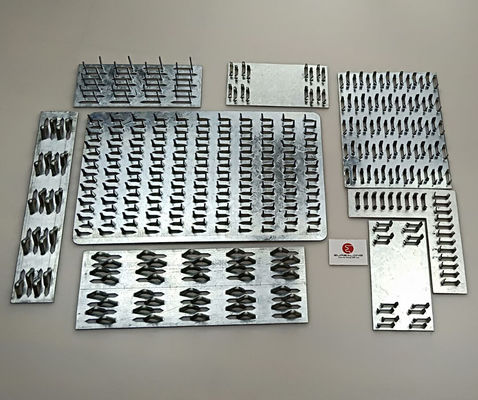 Connecteurs galvanisés en acier métallique pour le raccordement de bois durable