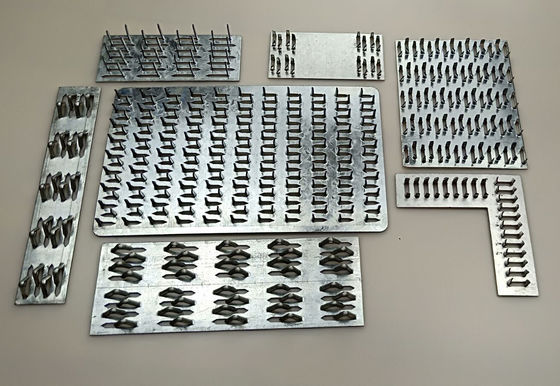 100 mm en bois galvanisé rectangulaire cadre de bande ongles résistant à la corrosion