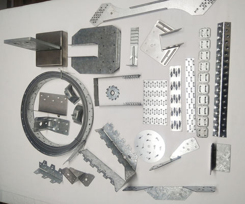 H2.5A Attache Droite 18-Gauge Galvanisé, Sangles Anti-Tempête et Attaches de Chevrons Robustes pour Bois