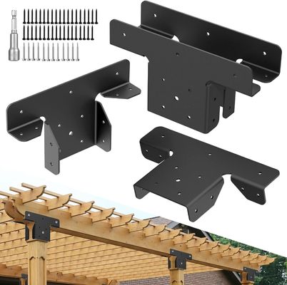 Paramètres de pergola réglables 4x4 Paramètres de clôture pour poteaux métalliques en bois