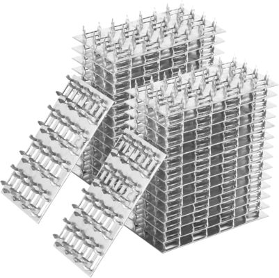 Plaque à tresse en prongs Plaques à remontage plat Plaques de réparation Braquette à cravate