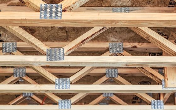 Partenons galvanisés de poutres pour connexions de poutres à poutres en bois