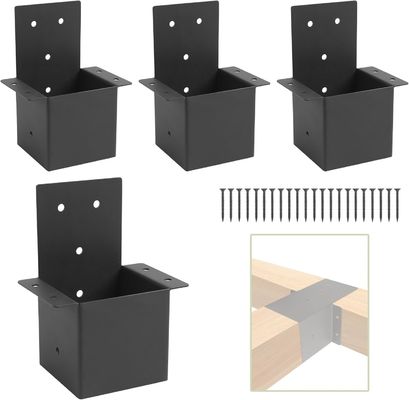 Paramètres de pergola 4x4 Paramètres de pergola Kit de gazebo Paramètres de mur Paramètres de monture de mur Paramètres pour poutres Paramètres de pergola Connecteur de poste ou garde-corps