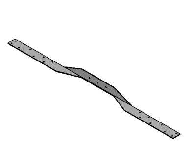 Les attaches cycloniques sont utilisées pour fixer les poutres, les poutres et les poutres aux plaques supérieures et au bois.