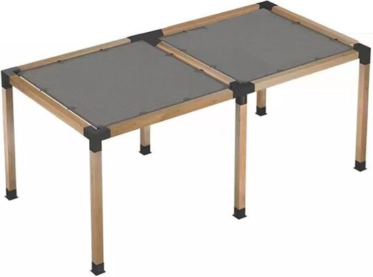 4x4 Pergola Post Base & Corner Bracket Kit pour la construction de pergolas extérieures