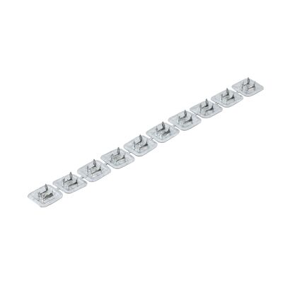 Taches de fixation pour feuilles galvanisées, fixations pour feuilles pour cadres de murs et de toits, isolation