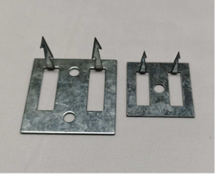 Pièces d'emboutissage nouveau design galvanisé clips d'empalement connexion rapide pour une installation rapide